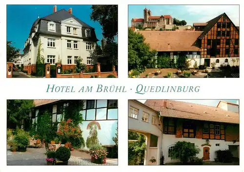AK / Ansichtskarte Quedlinburg Hotel am Bruehl Kat. Quedlinburg