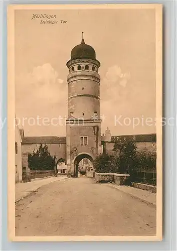 AK / Ansichtskarte Noerdlingen Deininger Tor  Kat. Noerdlingen