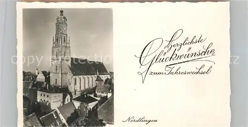 AK / Ansichtskarte Noerdlingen Sankt Georgskirche Kat. Noerdlingen