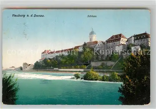 AK / Ansichtskarte Neuburg Donau Schloss Kat. Neuburg a.d.Donau