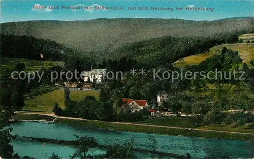 AK / Ansichtskarte Heidelberg Neckar Hotel Pension Stiftsuehle Stift Neuburg Kat. Heidelberg