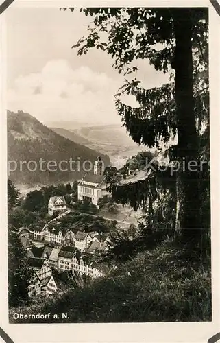 AK / Ansichtskarte Oberndorf Neckar Panorama Kat. Oberndorf am Neckar