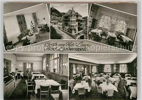 AK / Ansichtskarte Bad Liebenzell Hotel Lamm Gastraeume Kat. Bad Liebenzell