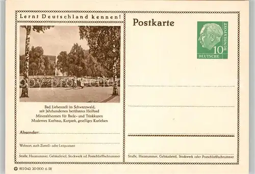AK / Ansichtskarte Bad Liebenzell Kurhaus mit Kurpark Kat. Bad Liebenzell