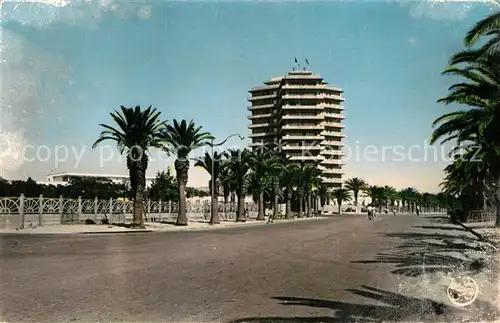 AK / Ansichtskarte Bizerte Avenue de la Marne et le Building Inter Armes Kat. Tunesien