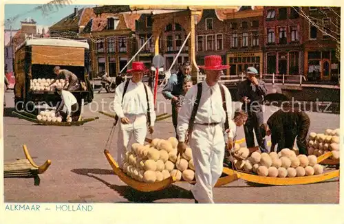 AK / Ansichtskarte Alkmaar Kaesemarkt Kat. Alkmaar