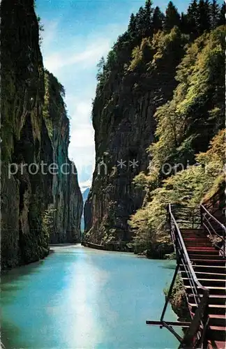 AK / Ansichtskarte Meiringen BE Aareschlucht Felsen Kat. Meiringen