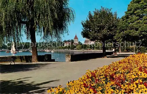 AK / Ansichtskarte Ouchy Uferpromenade Genfer See Kat. Lausanne