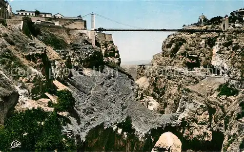 AK / Ansichtskarte Constantine Le Pont Sidi M Cid et Tunnel du Rhumel Kat. Algerien