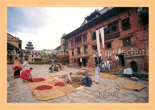 AK / Ansichtskarte Nepal Markt Kat. Nepal