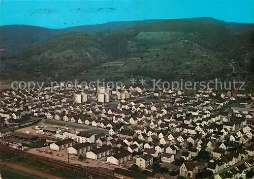 AK / Ansichtskarte Laudenbach Bergstrasse Fliegeraufnahme Kat. Laudenbach