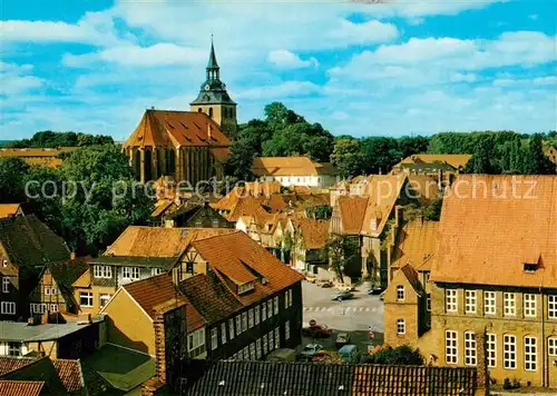 AK / Ansichtskarte Lueneburg Blick ueber die Altstadt zur Michaeliskirche Kat. Lueneburg