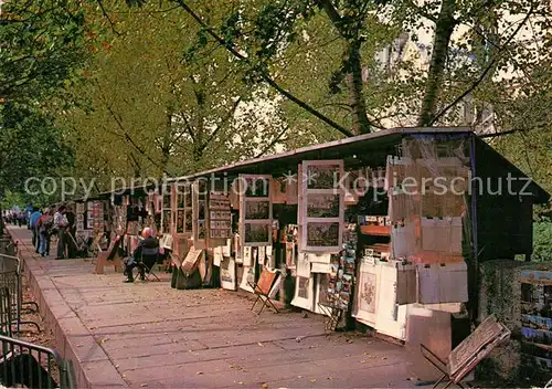 AK / Ansichtskarte Paris Les bouquinistes sur le quai de la Tournelle Kat. Paris