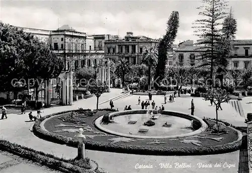 AK / Ansichtskarte Catania Villa Bellini Vasca dei Cigni  Kat. Catania