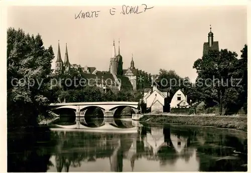 AK / Ansichtskarte Merseburg Saale Schloss Domtuerme Neumarktskirche  Kat. Merseburg