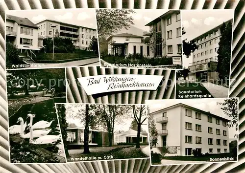 AK / Ansichtskarte Reinhardsbrunn Waldsanatorium Sanatorium Reinhardsquelle Sonnenblick  Kat. Friedrichroda