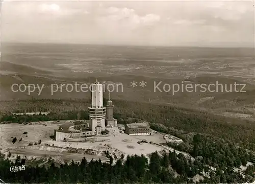 AK / Ansichtskarte Grosser Feldberg Taunus Fliegeraufnahme Fernmelde  Fernseh  und UKW Sender  Kat. Schmitten