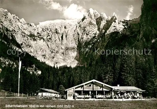 AK / Ansichtskarte Scharitzkehlalm Hoher Goell  Kat. Berchtesgaden