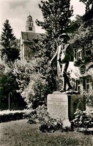 AK / Ansichtskarte Oberndorf Neckar Denkmal Wilhelm Brandecker Kat. Oberndorf am Neckar