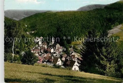 AK / Ansichtskarte Lauterbach Schwarzwald Panorama Kat. Lauterbach