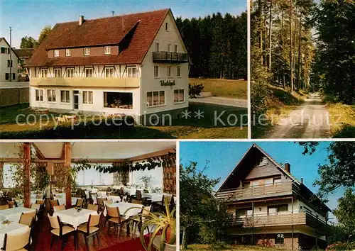 AK / Ansichtskarte Luetzenhardt Hotel Waldeck Kat. Waldachtal
