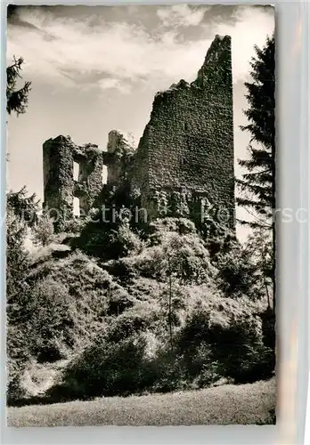 AK / Ansichtskarte Zimmern Rottweil Burgruine Kat. Zimmern ob Rottweil