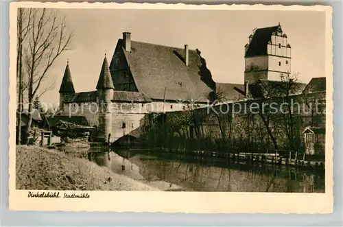 AK / Ansichtskarte Dinkelsbuehl Stadtmuehle Kat. Dinkelsbuehl