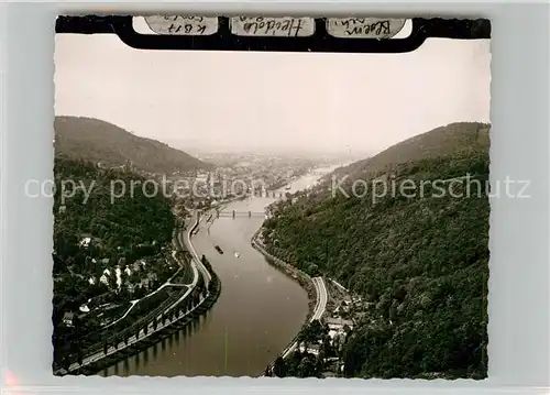 AK / Ansichtskarte Heidelberg Neckar Fliegeraufnahme Kat. Heidelberg