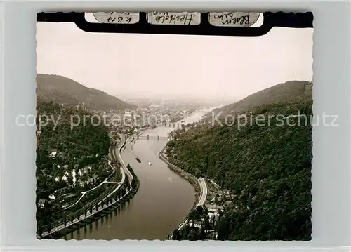 AK / Ansichtskarte Heidelberg Neckar Fliegeraufnahme Kat. Heidelberg