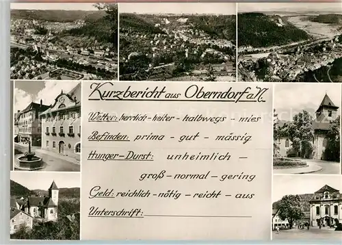 AK / Ansichtskarte Oberndorf Neckar Panorama Kat. Oberndorf am Neckar