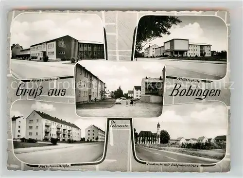 AK / Ansichtskarte Bobingen Mittelschule Knabenschule Kat. Bobingen