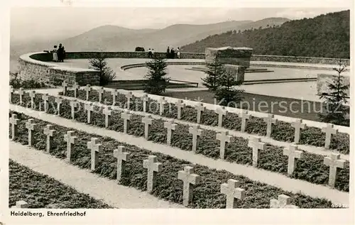 AK / Ansichtskarte Heidelberg Neckar Ehrenfriedhof Kat. Heidelberg