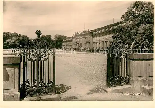 AK / Ansichtskarte Ludwigsburg Wuerttemberg Schloss Eingang