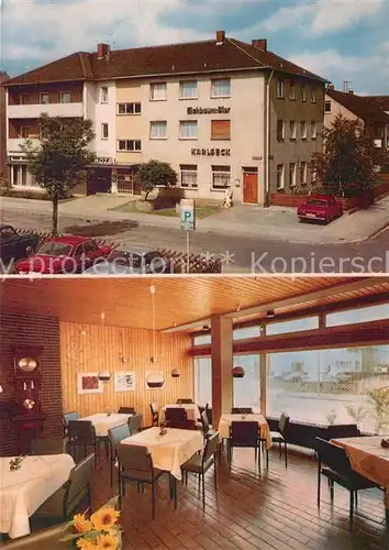 AK / Ansichtskarte Sandhofen Hotel Karlseck Restaurant Kat. Mannheim