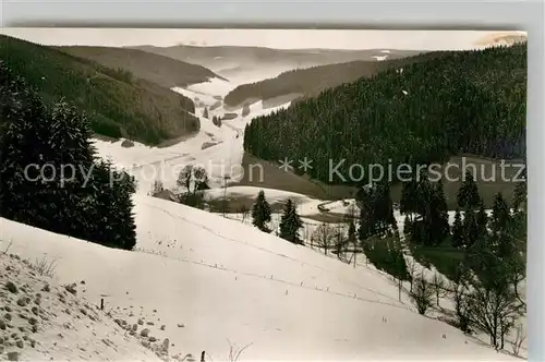 AK / Ansichtskarte Voehrenbach Winterlandschaft Kat. Voehrenbach