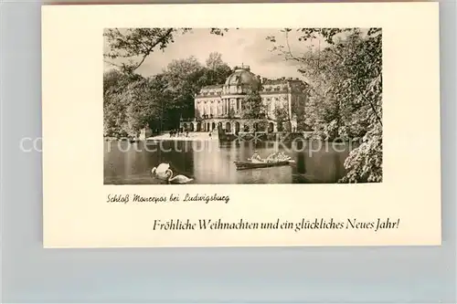AK / Ansichtskarte Ludwigsburg Wuerttemberg Schloss Monrepos