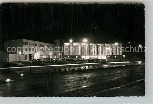 AK / Ansichtskarte Heidelberg Neckar Hauptbahnhof bei Nacht Kat. Heidelberg