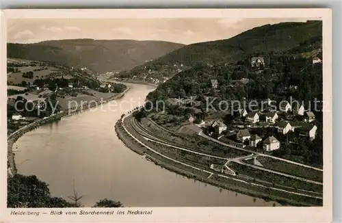 AK / Ansichtskarte Heidelberg Neckar Blick vom Storchennest Kat. Heidelberg