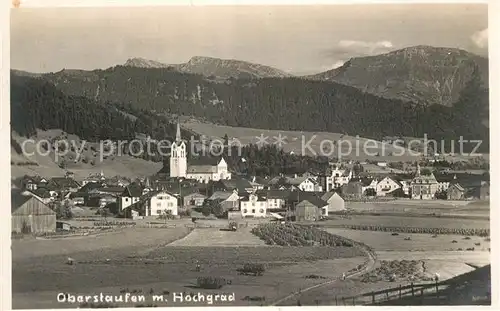 AK / Ansichtskarte Oberstaufen Hochgrad Kat. Oberstaufen