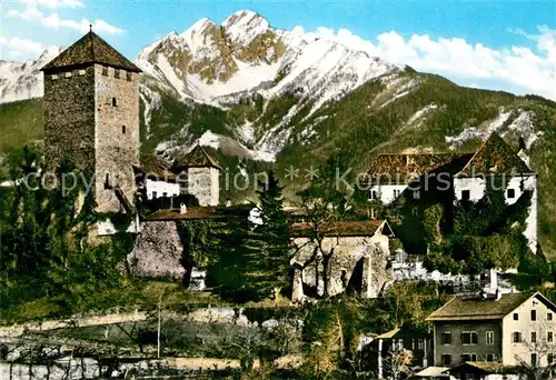 AK / Ansichtskarte Meran Merano Schloss Tirol mit Ifinger