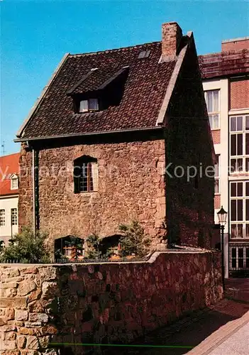 AK / Ansichtskarte Braunschweig Kemnate aeltestes heute noch bewohntes Haus der Stadt Kat. Braunschweig