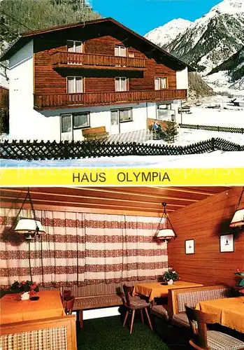 AK / Ansichtskarte Soelden oetztal Haus Olympia Kat. Soelden