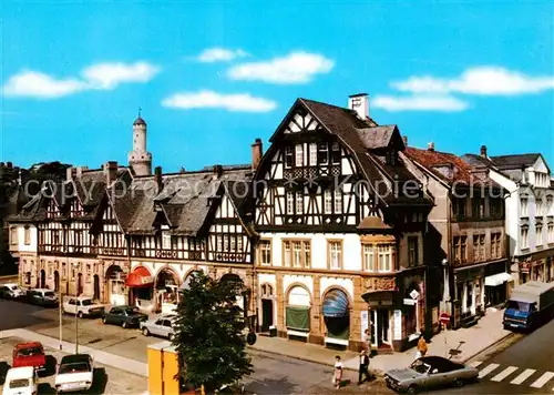 AK / Ansichtskarte Bad Homburg Fachwerkhaeuser Marktplatz Kat. Bad Homburg v.d. Hoehe