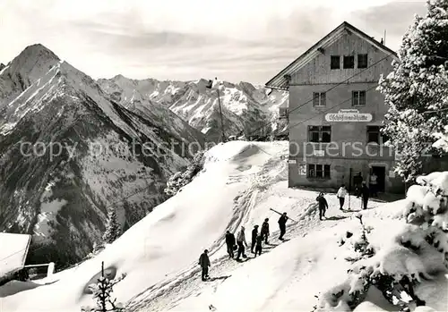 AK / Ansichtskarte Gschoesswandhuette Zillertal  Kat. Mayrhofen