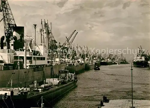 AK / Ansichtskarte Bremen ueberseehafen Kat. Bremen