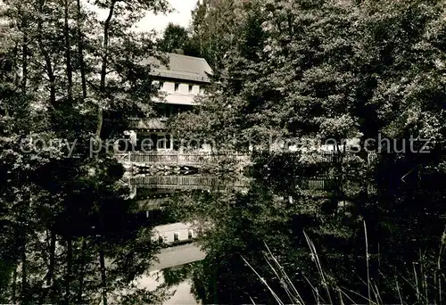 AK / Ansichtskarte Pullenreuth Gaststaette Pension Kellermuehle im Steinwald  Kat. Pullenreuth