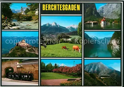 AK / Ansichtskarte Berchtesgaden Ramsau Kehlsteinhaus Salzbergwerk Kurpark Koenigssee Kat. Berchtesgaden