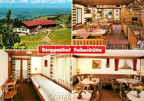 AK / Ansichtskarte Steibis Berggasthof Falkenhuette Kat. Oberstaufen