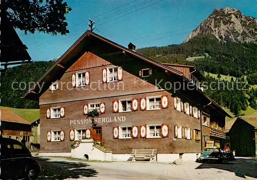 AK / Ansichtskarte Oberstdorf Pension Bergland Kat. Oberstdorf