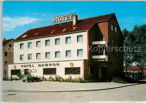 AK / Ansichtskarte Giengen Brenz Hotel Gawron Kat. Giengen an der Brenz